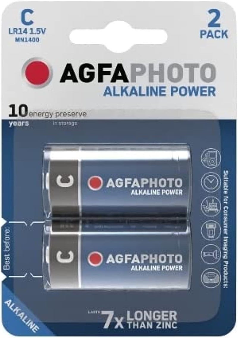 AGFAPHOTO Alkaline Long Lasting Power LR03 AAA Pack of 6 Batteries - Image 2